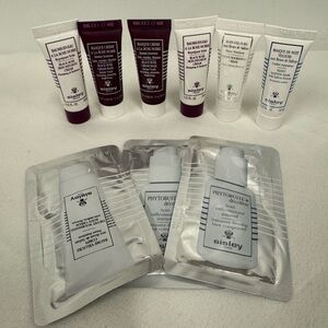 Sisley Skincare Collection with Purple and White Accents